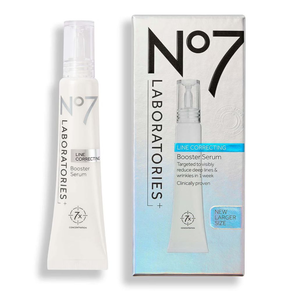 No7 Laboratories Line Correcting Booster Wrinkle Reducer Serum 0.84 oz 25 ml NEW - Picture 11 of 14